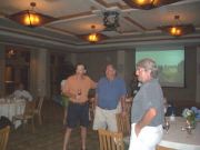 Bob, Denny & Steve chuckling over stories of Mike