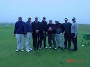 Cold Day on the Course in Scotland